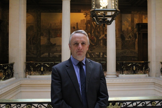 Benoît Forêt, en Sorbonne