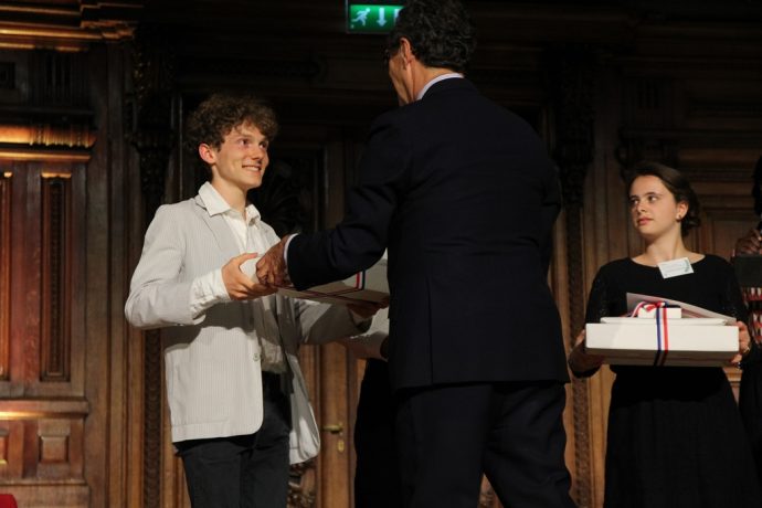 Octave Vasseur-Bendel quadruple lauréat du concours général 2018.