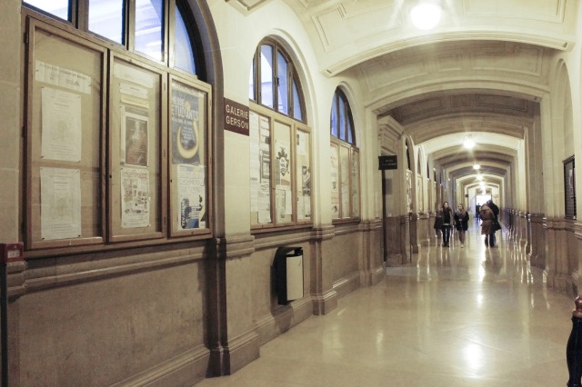 La galerie Gerson avant les travaux de restauration.