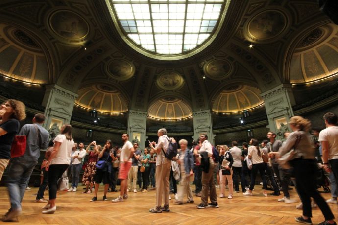 Le Grand Amphithéâtre en Sorbonne lors des JEP 2018