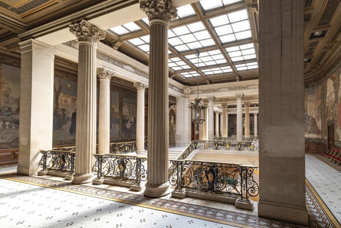 Le Péristyle en Sorbonne.