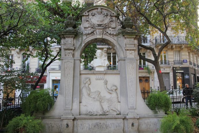 Monument en l'honneur d'Octave Gréard square Paul Painlevé
