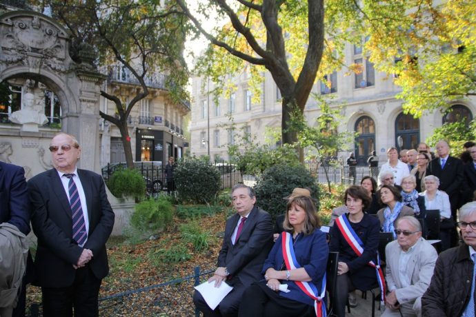 La cérémonie s’est déroulée en présence d’un public nombreux.