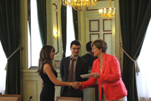 Les lauréats des bourses de médecine de la Fondation de France récompensés en Sorbonne