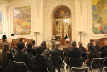 Cérémonie de remise des bourses d’accomplissement de l’Institut pour la recherche de la Caisse des Dépôts aux doctorants de l’EHESS