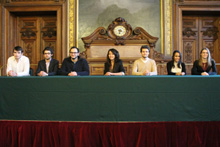 Remise de bourses de médecine de la Fondation de France en Sorbonne