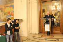 Cérémonie de remise du Prix Fénéon 2011