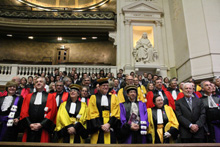 Cérémonie de remise des Prix de la Chancellerie des universités 2012