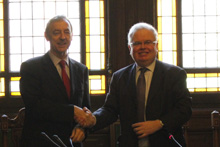 Signature d’une convention cadre entre l’académie de Paris et la Mission laïque française en Sorbonne