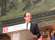 Séance de clôture des Etats généraux de la démocratie territoriale en Sorbonne