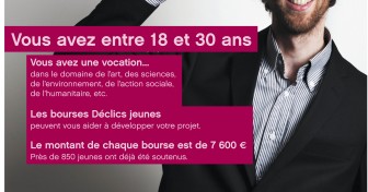 Appel à candidature pour les Bourses Déclics jeunes 2014