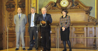 Les étudiants étrangers boursiers accueillis en Sorbonne