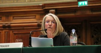 Nancy Fraser en Sorbonne pour la 38e conférence Marc Bloch