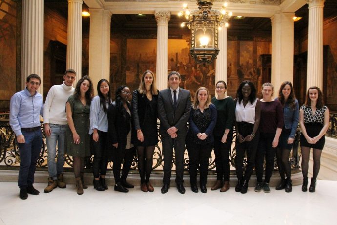 Les lauréats des Bourses de médecine 2019 de la Fondation de France en Sorbonne.