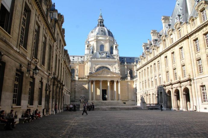 La Cour d'Honneur en Sorbonne.