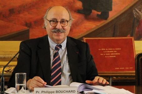 Le Pr. Philippe Bouchard, membre de l'Académie nationale de Médecine, président scientifique du jury du legs Poix de la Chancellerie des universités de Paris.