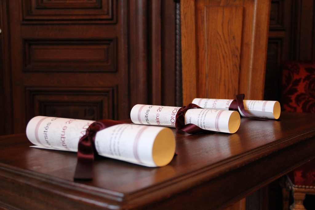 Remise des prix Fénéon et Hertz 2016 La Chancellerie des Universités