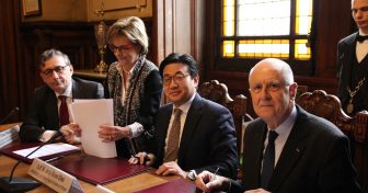 Donation de la Maison de la Corée à la Chancellerie des universités de Paris